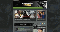 Desktop Screenshot of metalgearsolid.be